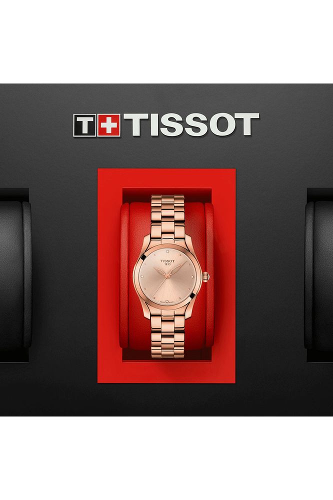 TISSOT T-WAVE WOMEN WATCH T1122103345600 - KRISHNA WATCH COMPANY