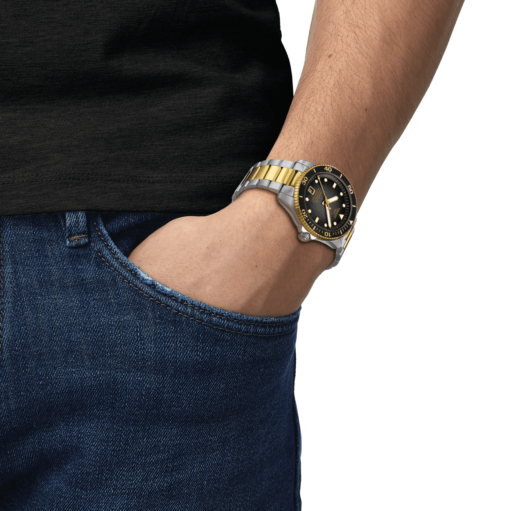TISSOT SEASTAR 1000 POWERMATIC 80 40MM T1208072205100 - KRISHNA WATCH COMPANY
