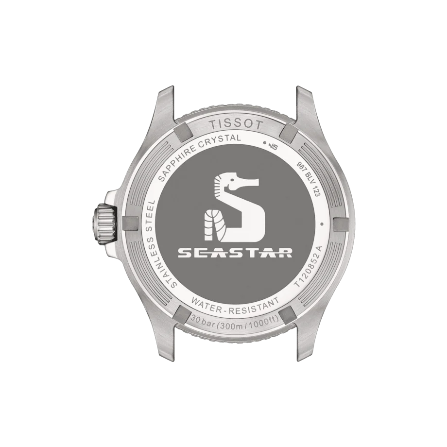 Tissot T-Sport Seastar 1000 Quartz GMT Watch for Men T1208522205100 - KRISHNA WATCH COMPANY