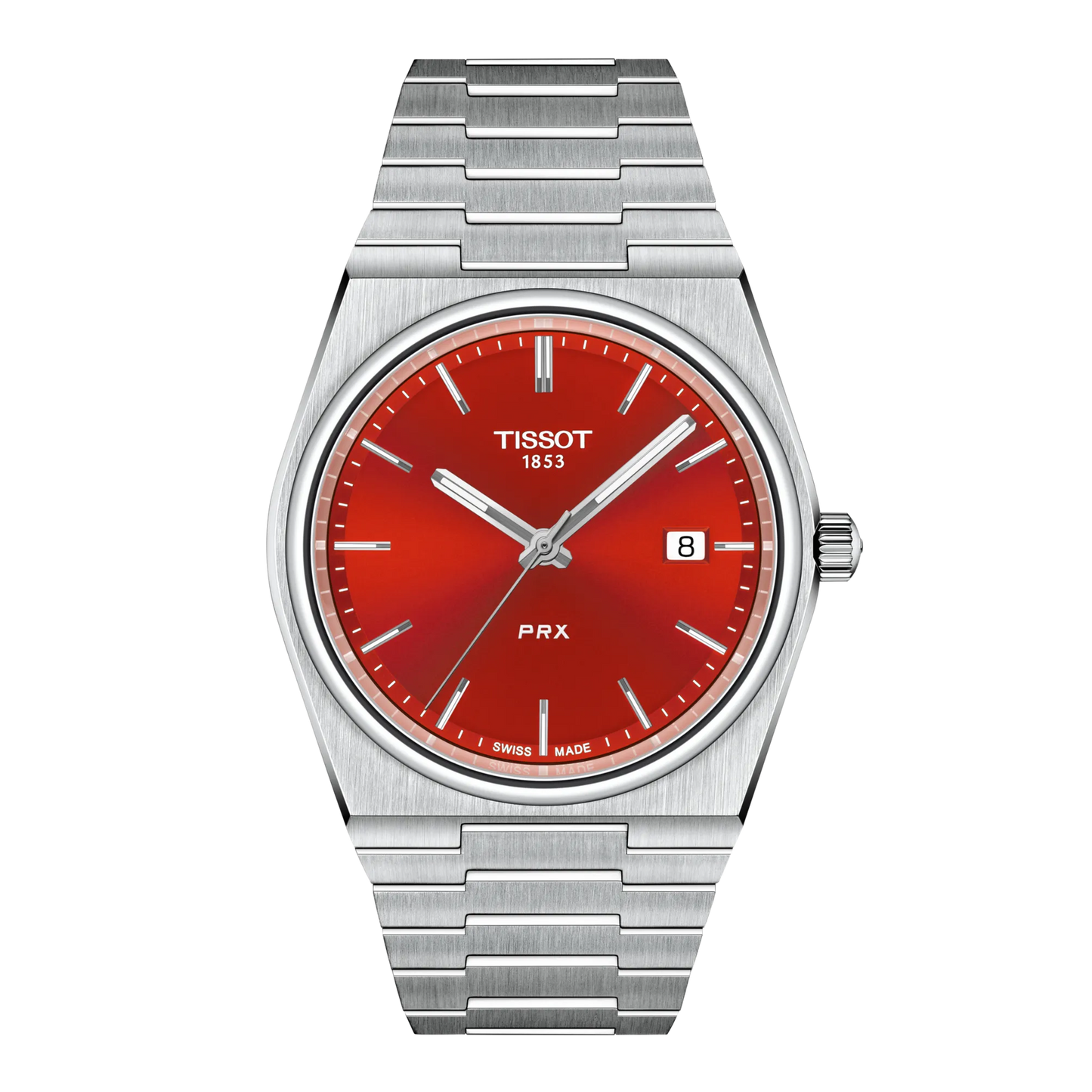 Tissot PRX Quartz Red Dial Men 40mm T1374101142100