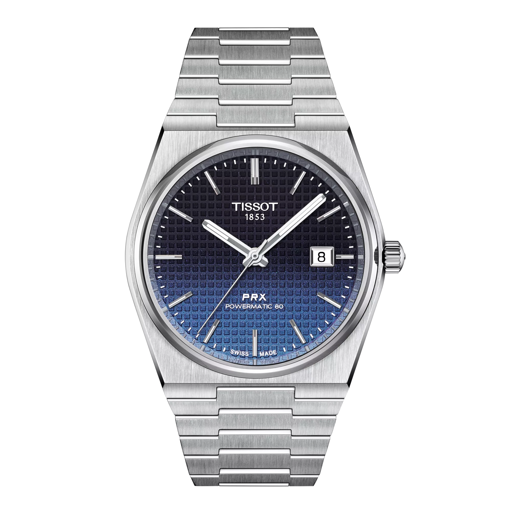 Tissot T-Classic PRX Powermatic 80 Automatic Watch for Men T1374071105101 - KRISHNA WATCH COMPANY