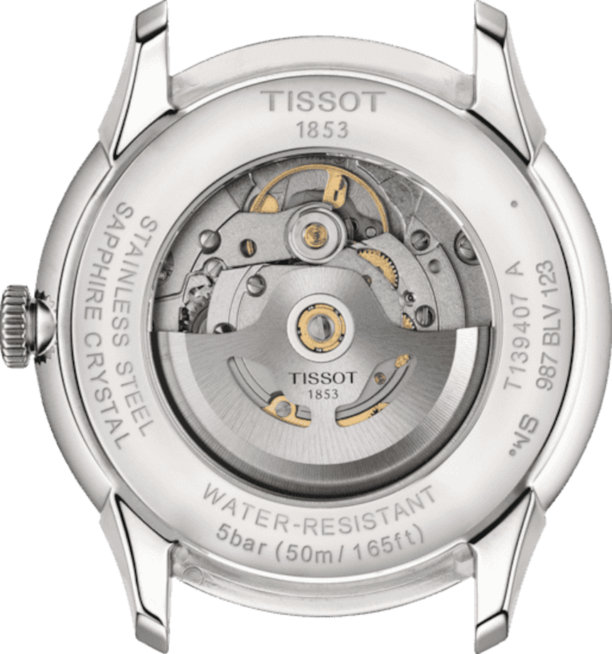 TISSOT CHEMIN DES TOURELLES POWERMATIC 80 42 MM T1394071626100 - KRISHNA WATCH COMPANY