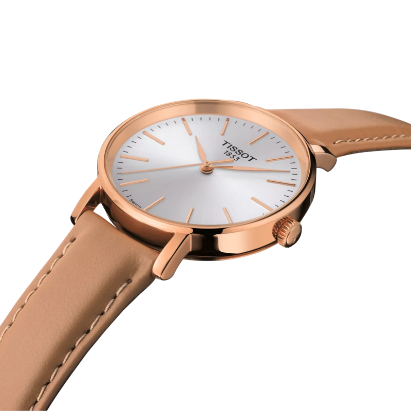 TISSOT Everytime Women Analog Leather Watch T1432103601100 - KRISHNA WATCH COMPANY