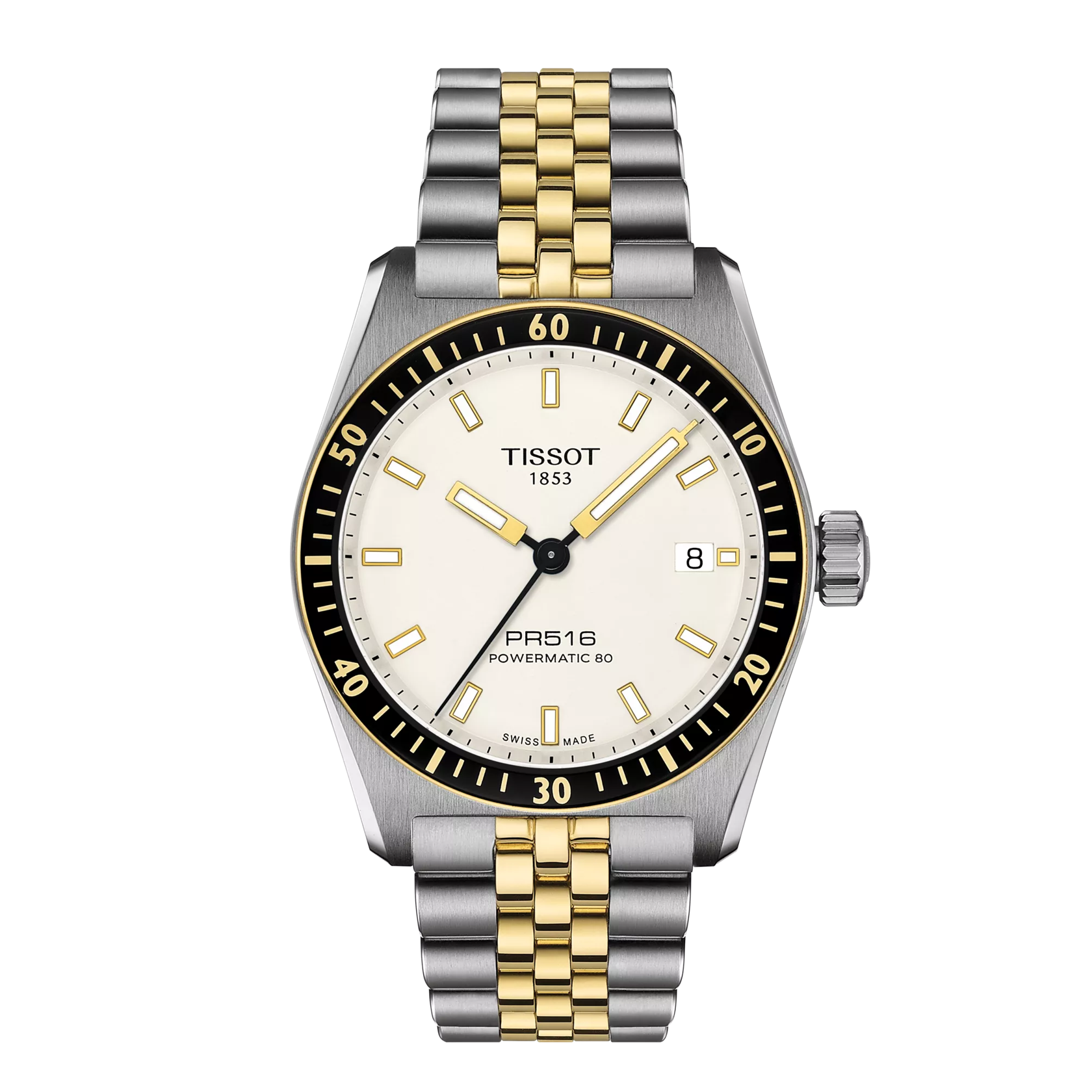 Tissot PR516 Powermatic 80 - T1494072201100 - KRISHNA WATCH COMPANY