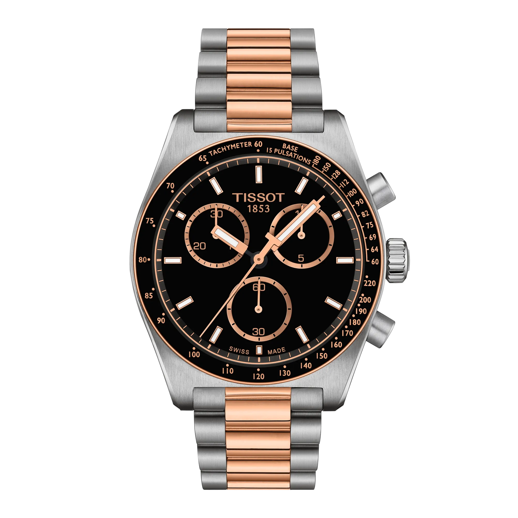 Tissot PR516 Chronograph Quartz 40mm Men's Watch T1494172205101 - KRISHNA WATCH COMPANY
