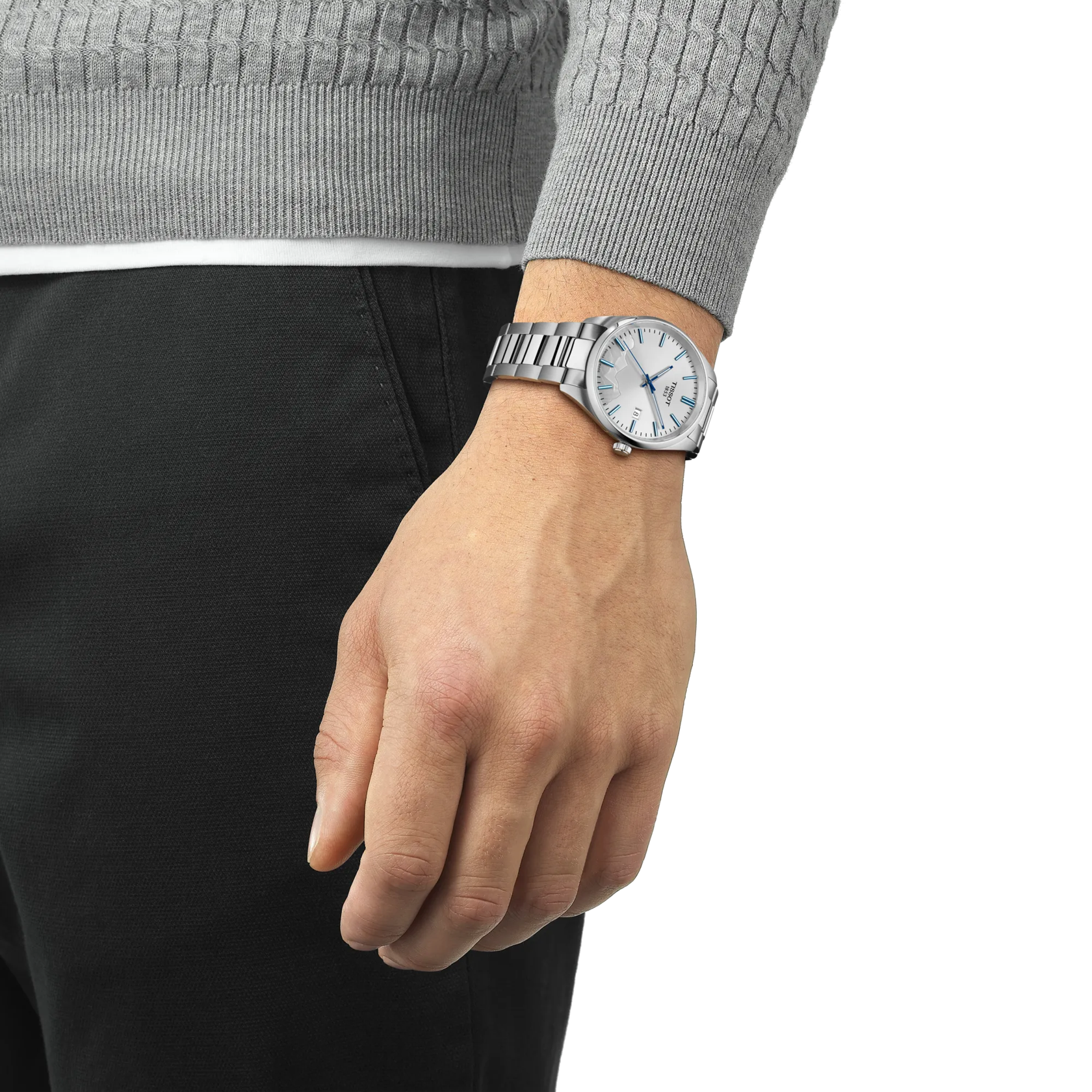 Tissot PR 100 Jungfraubahn Quartz 40mm Men's Watch, T1504101103100 - KRISHNA WATCH COMPANY