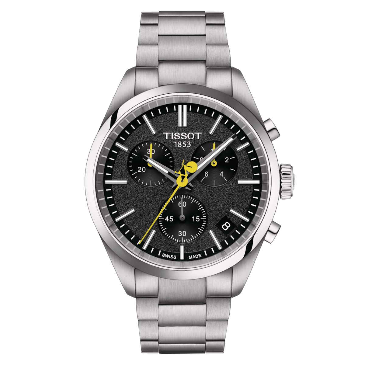 Tissot PR 100 Tour de France Chronograph Watch for Men With Interchangeable Strap - T1504171105100 - KRISHNA WATCH COMPANY