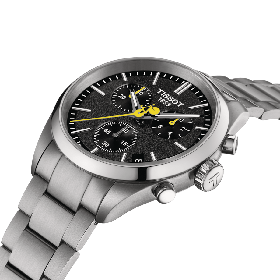 Tissot PR 100 Tour de France Chronograph Watch for Men With Interchangeable Strap - T1504171105100 - KRISHNA WATCH COMPANY