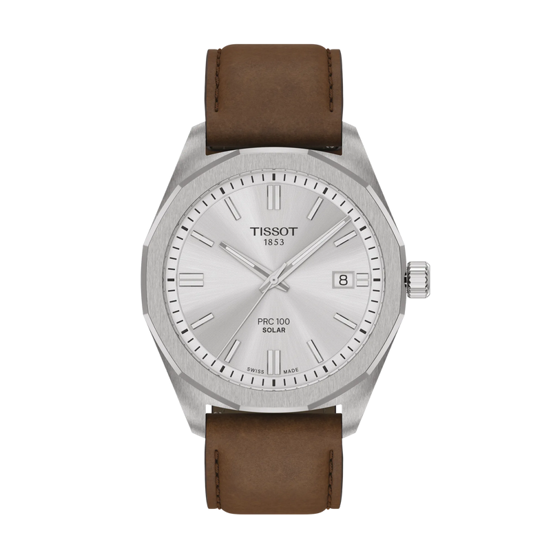 Tissot PRC 100 Solar Quartz 39mm Men's Watch, T1514221603100