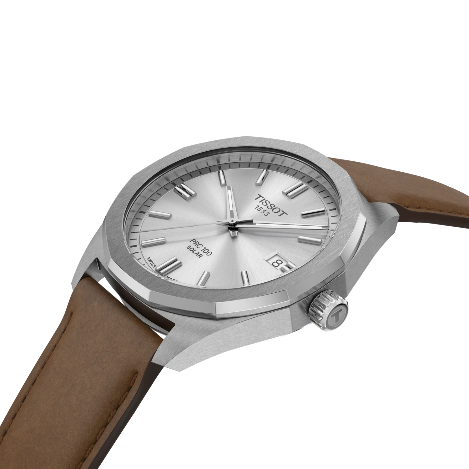 Tissot PRC 100 Solar Quartz 39mm Men's Watch, - T1514221603100 - KRISHNA WATCH COMPANY