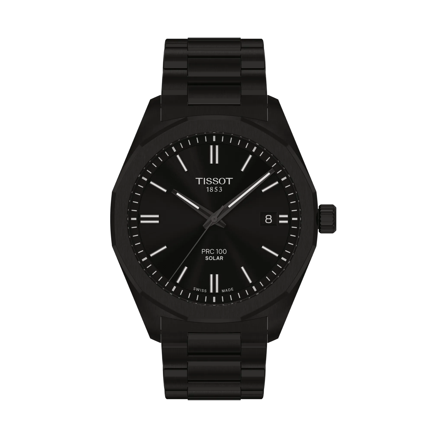Tissot PRC 100 Solar Quartz 39mm Men's Watch, T1514223305100 - KRISHNA WATCH COMPANY