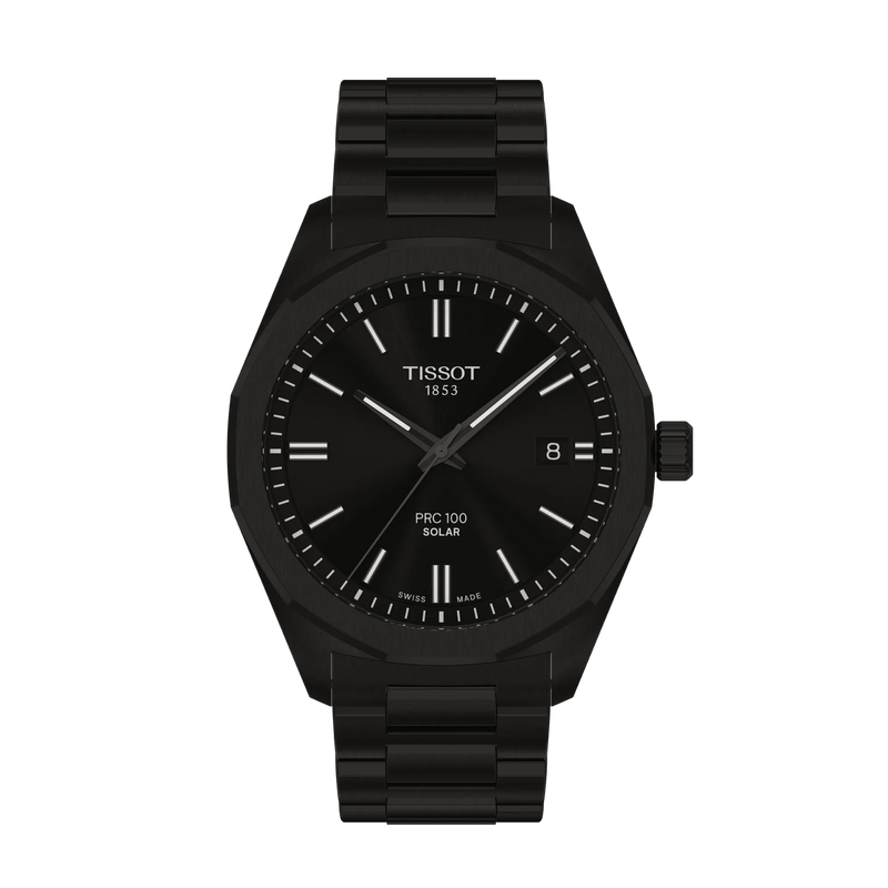 Tissot PRC 100 Solar Quartz 39mm Men's Watch, T1514223305100