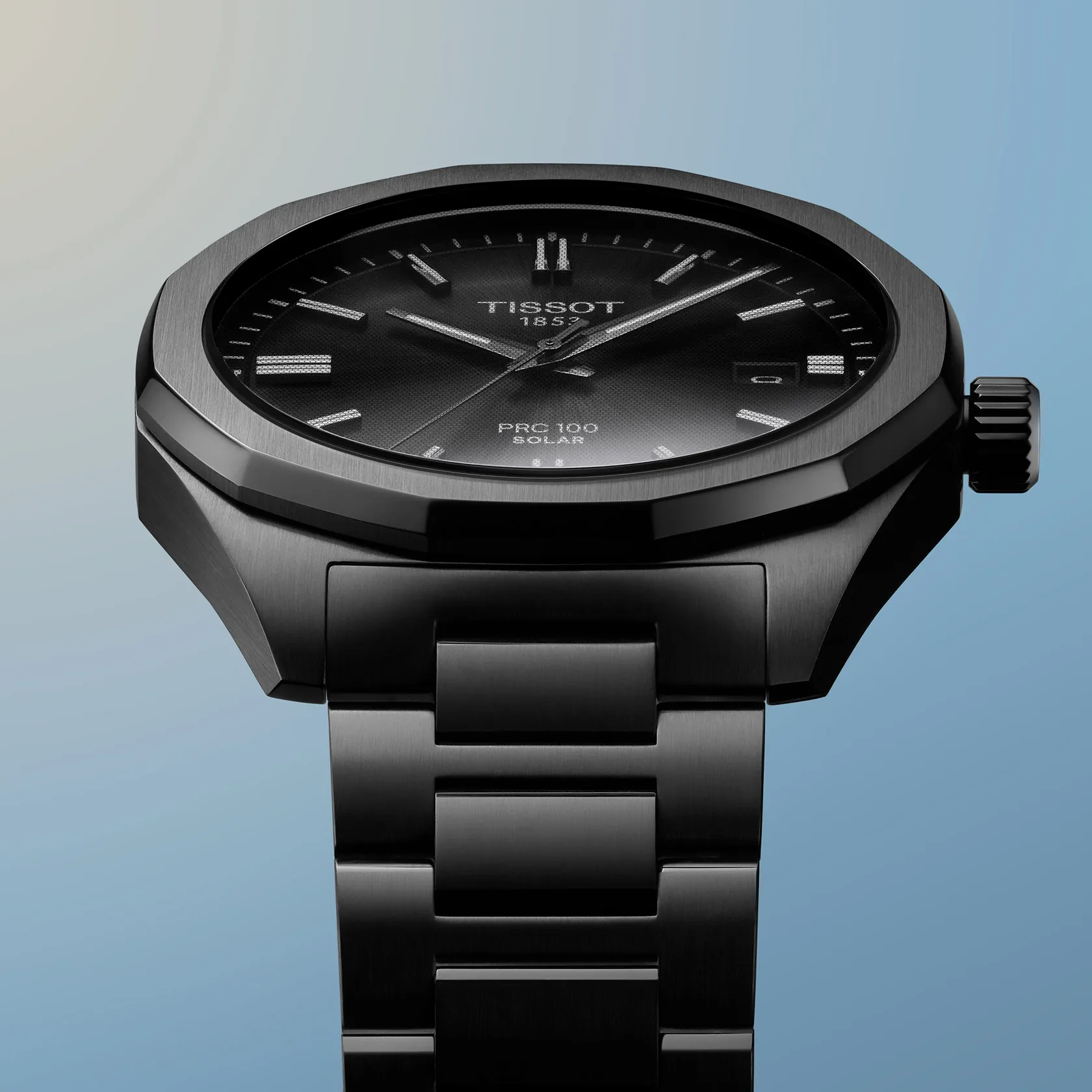 Tissot PRC 100 Solar Quartz 39mm Men's Watch, T1514223305100 - KRISHNA WATCH COMPANY