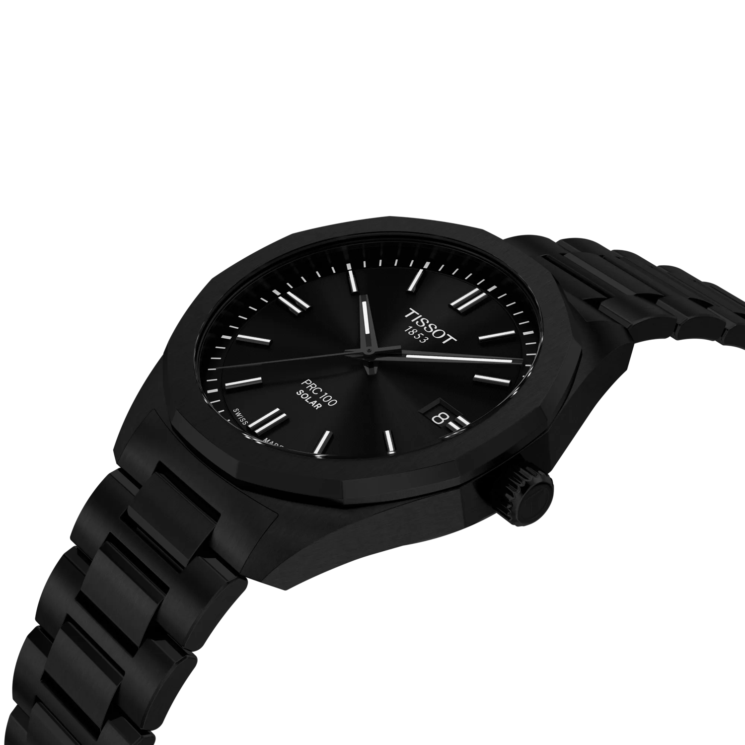 Tissot PRC 100 Solar Quartz 39mm Men's Watch, T1514223305100 - KRISHNA WATCH COMPANY