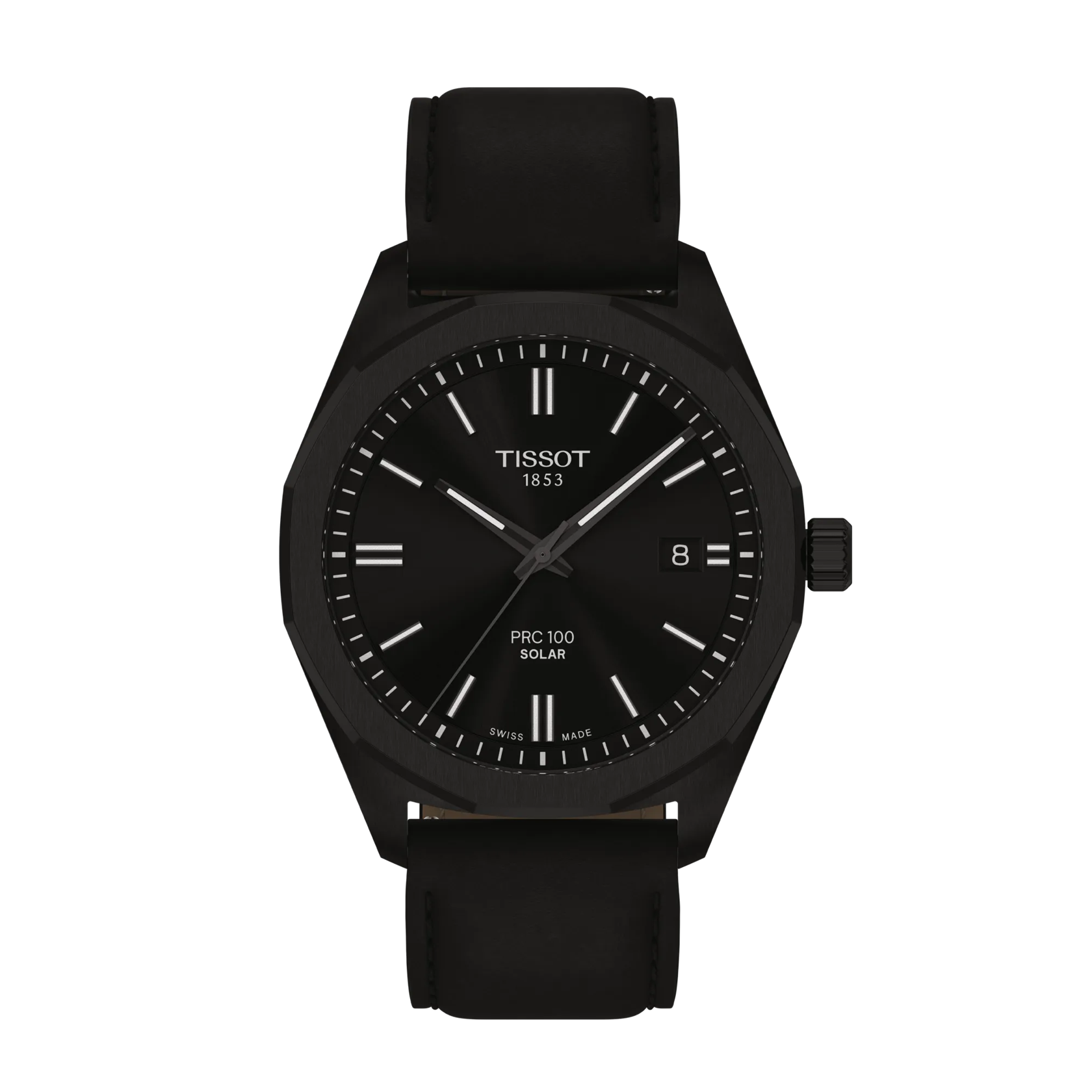 Tissot PRC 100 Solar Quartz 39mm Men's Watch, T1514223605100 - KRISHNA WATCH COMPANY