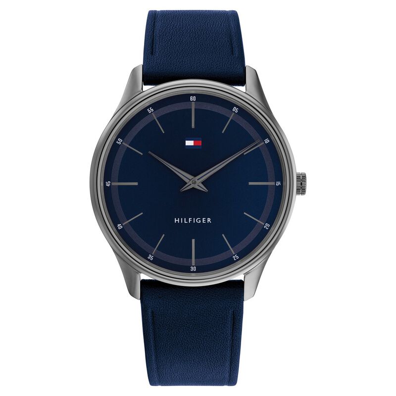 Tommy Hilfiger Men Navy Dial Analog Watch NETH1710467W - KRISHNA WATCH COMPANY