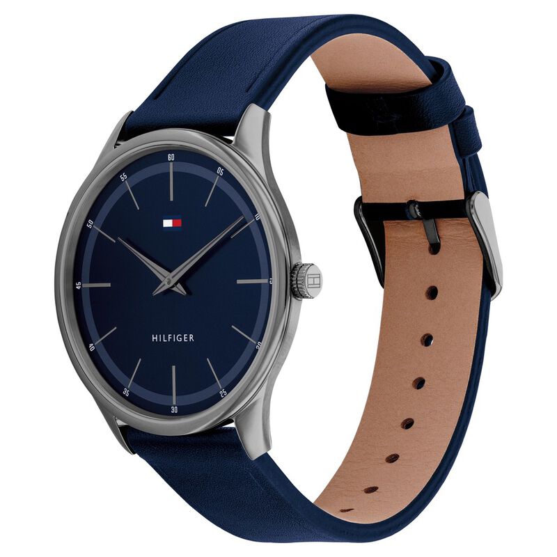 Tommy Hilfiger Men Navy Dial Analog Watch NETH1710467W - KRISHNA WATCH COMPANY