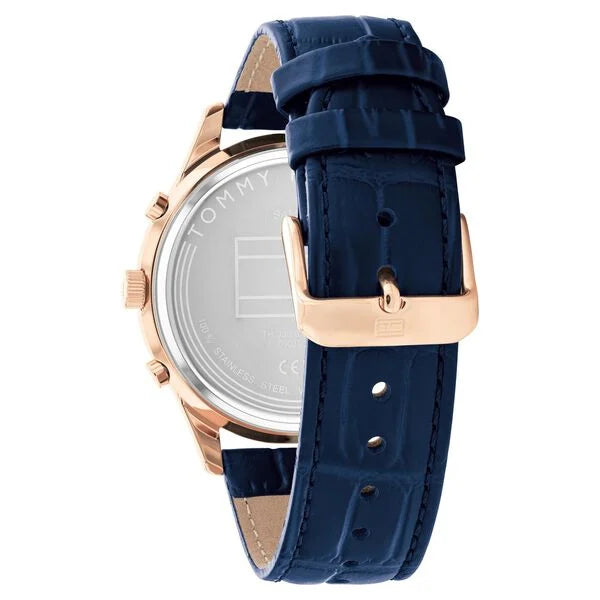 Tommy Hilfiger Blue Dial Quartz Analog Watch for Men neth1710503 - KRISHNA WATCH COMPANY