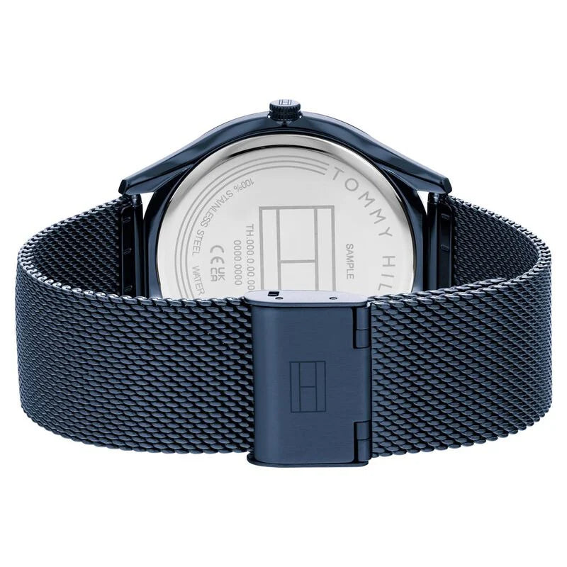 Tommy Hilfiger Blue Dial Blue Stainless Steel Strap Watch for Men TH1710514 - KRISHNA WATCH COMPANY
