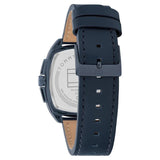 Tommy Hilfiger Quartz Multifunction Blue Dial Blue Leather Strap Watch for Men TH1710558 - KRISHNA WATCH COMPANY
