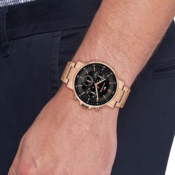 Tommy Hilfiger Quartz Multifunction Watch For Men th1710712w - KRISHNA WATCH COMPANY