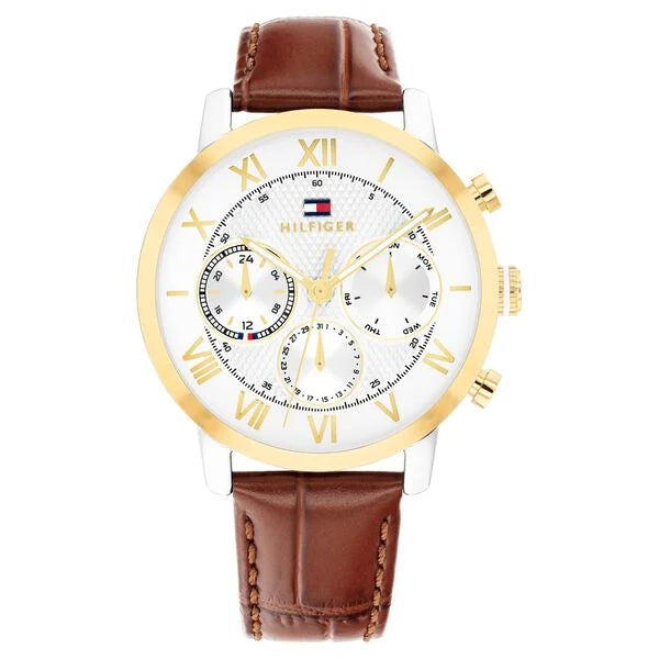 TOMMY HILFIGER Oxford Multifunction Watch - TH1710726W - KRISHNA WATCH COMPANY