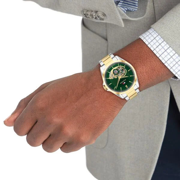 Tommy Hilfiger Automatic Automatic Watch For Men th1710737w - KRISHNA WATCH COMPANY