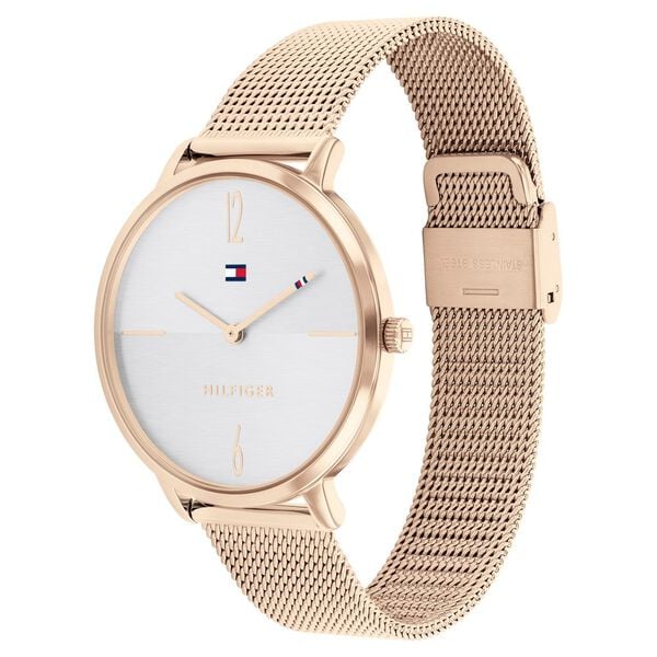 Tommy Hilfiger Quartz Analog Silver Dial Stainless Steel Strap Watch for Women neth1782340 - KRISHNA WATCH COMPANY
