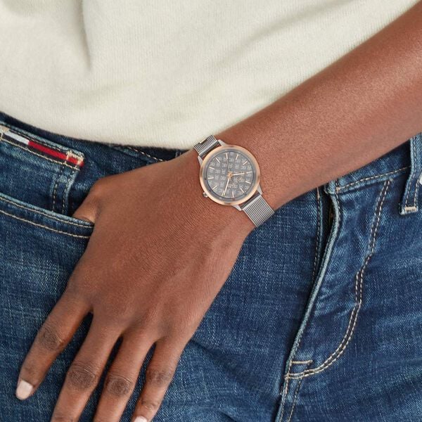 Tommy Hilfiger Grey Dial Watch for Women - TH1782587 - KRISHNA WATCH COMPANY