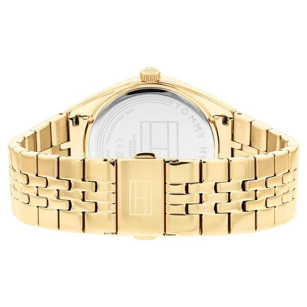 Tommy Hilfiger Quartz Analog with Date Champagne Dial Stainless Steel Strap Watch for Women th1782592 - KRISHNA WATCH COMPANY