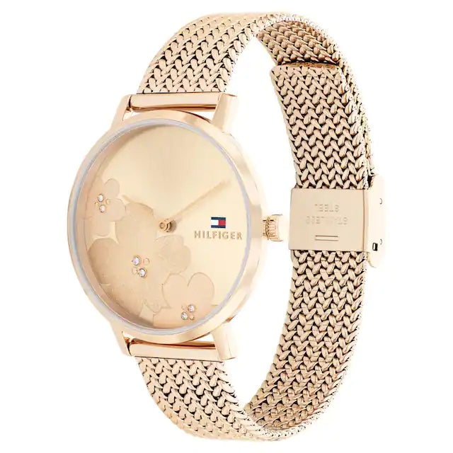 Tommy Hilfiger Rose Gold Dial Quartz Analog Watch for Women TH1782603 - KRISHNA WATCH COMPANY