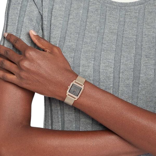 Tommy Hilfiger Grey Dial Golden Watch for Women - TH1782610 - KRISHNA WATCH COMPANY
