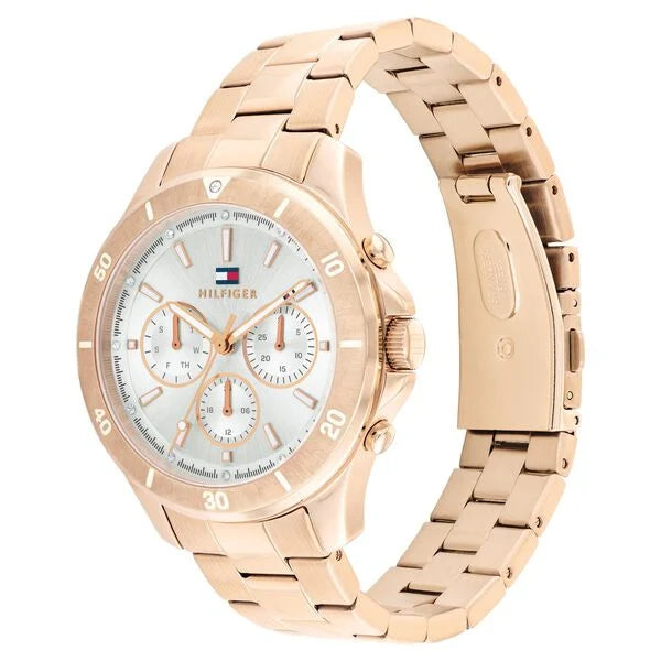Tommy Hilfiger Multifunction Silver Watch for Women - TH1782639 - KRISHNA WATCH COMPANY