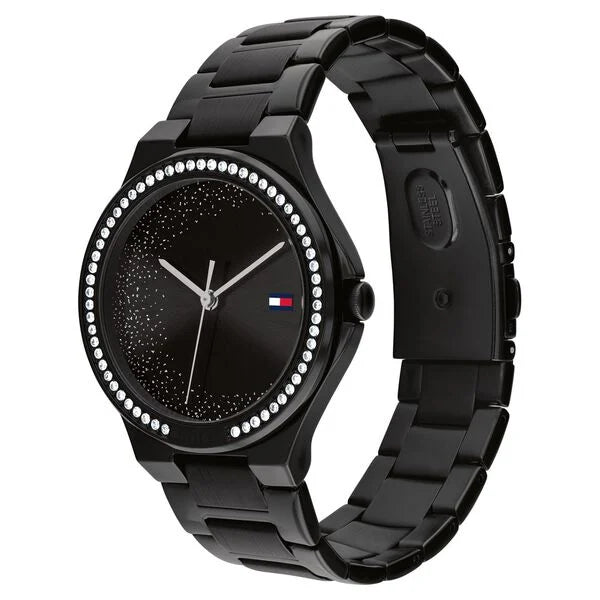 Tommy Hilfiger Quartz Analog Black Stainless Steel Strap for Women - TH1782644 - KRISHNA WATCH COMPANY