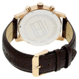 Tommy Hilfiger Quartz Multifunction Blue Dial Leather Strap Watch for Men NETH1791399 - KRISHNA WATCH COMPANY