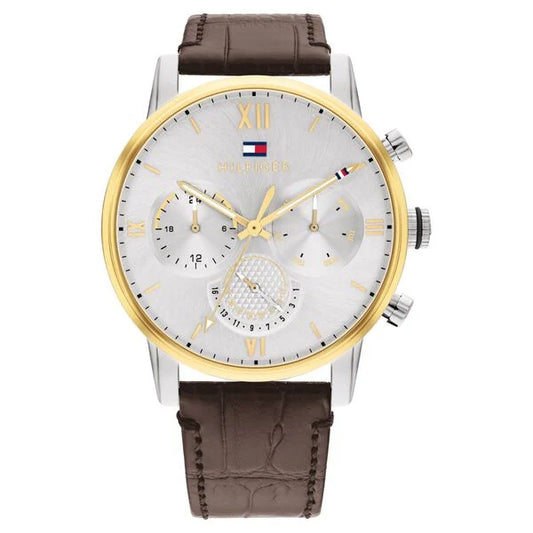 Tommy Hilfiger Silver Round Dial  Watch For Men th1791884