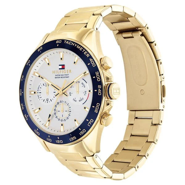 Tommy Hilfiger Silver Dial Stainless Steel Strap Watch for Men - TH1791969 - KRISHNA WATCH COMPANY