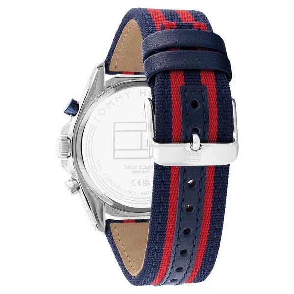 Tommy Hilfiger White Dial Quartz Analog Watch for Men neth1792035 - KRISHNA WATCH COMPANY