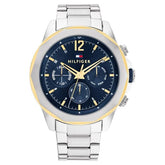 Tommy Hilfiger Blue Dial Silver Stainless Steel Strap Watch for Men - TH1792059