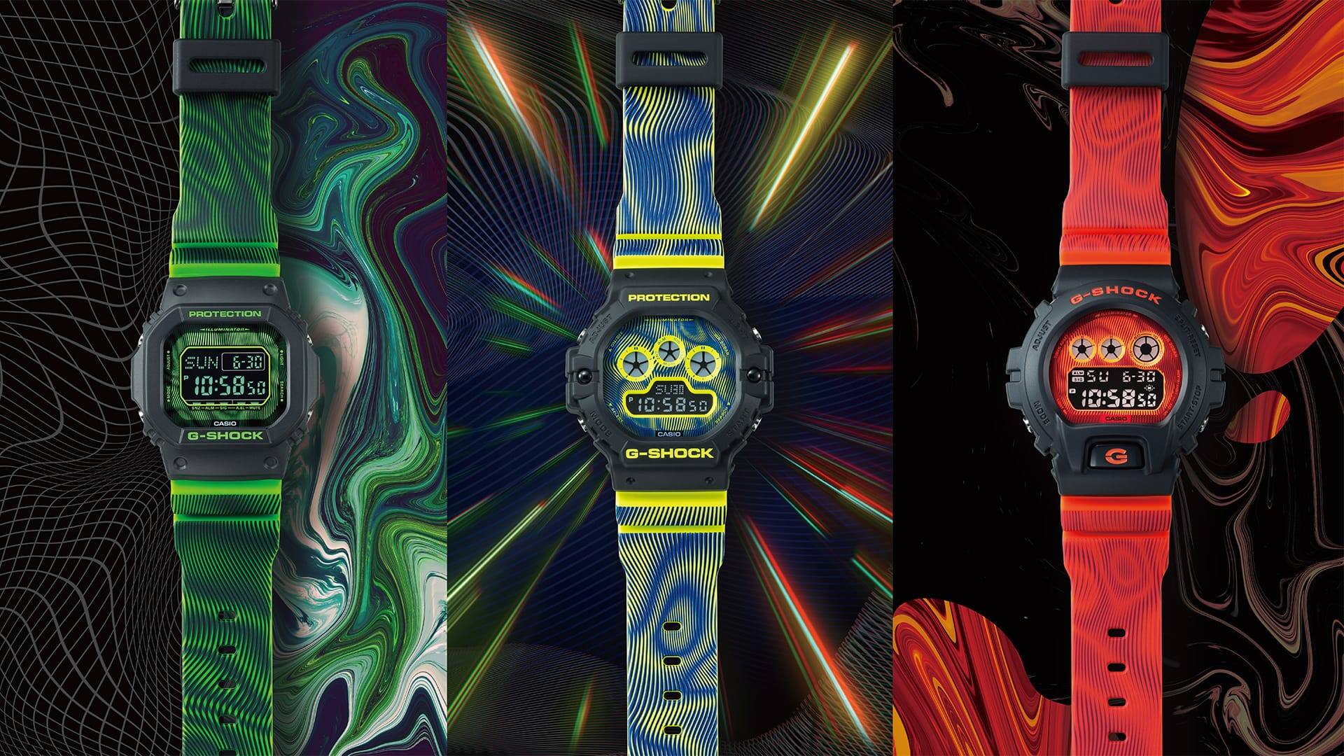 Casio G-SHOCK Men DW-D5600TD-3DR - G1325 - KRISHNA WATCH COMPANY