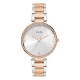 Timex Silver Dial Women's Watch - TWEL18720