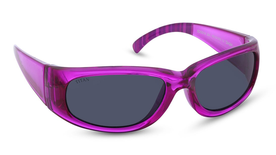 Dash Unisex Kids Sporty Sunglasses NBSDS014BA - KRISHNA WATCH COMPANY