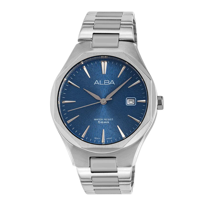 ALBA Prestige Blue Men 40mm Watch Quartz AS9U57X1 - KRISHNA WATCH COMPANY