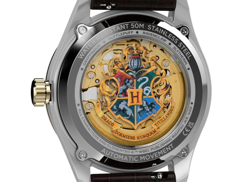 Timex The Waterbury x Harry Potter Automatic Watch, golden, 39 mm, TW2Y75500 - KRISHNA WATCH COMPANY