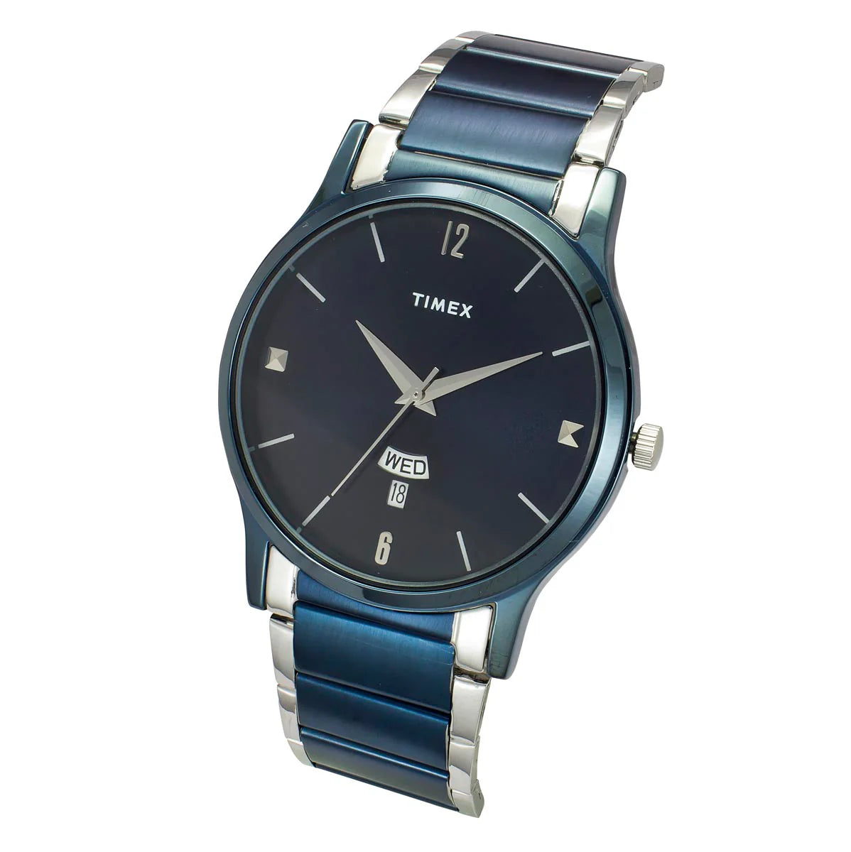 TIMEX Men Blue Round Dial Analog Watch - TW000R466 - KRISHNA WATCH COMPANY