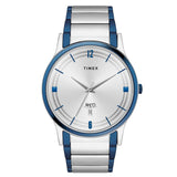 TIMEX Men Silver Round Dial Analog Watch - TW000R467