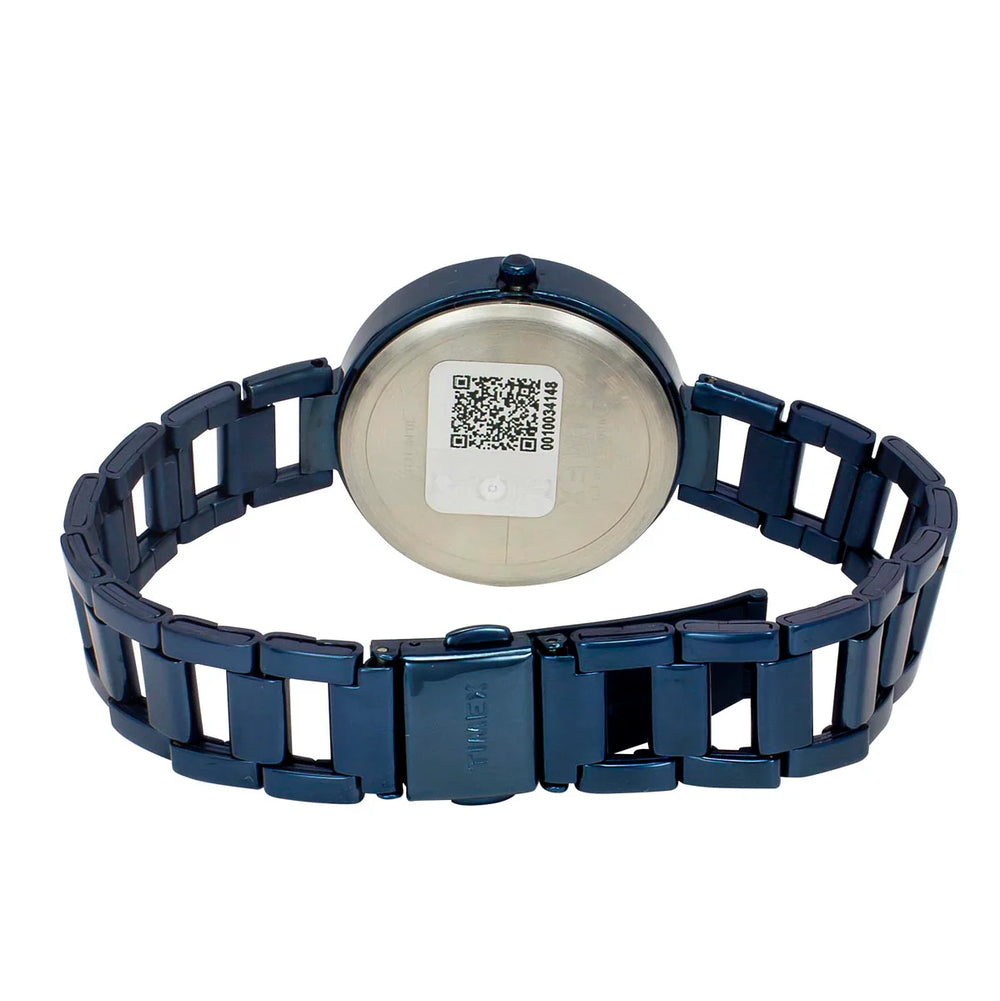TIMEX Women Blue Round Dial Analog Watch - TW000X268 - KRISHNA WATCH COMPANY