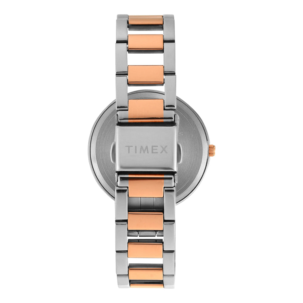 TIMEX Women Blue Round Dial Analog Watch - TW000X269 - KRISHNA WATCH COMPANY