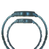 Timex Unisex Blue Round Dial Analog Pair Watches - TW00PR313