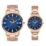 TIMEX Pairs Blue Round Dial Analog Watch - TW00PR322